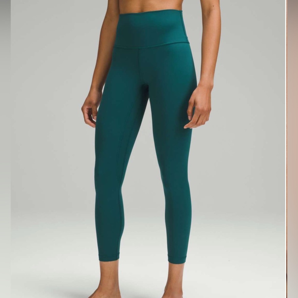 Lululemon Align 25 - size 6 - Storm Teal! Good condition